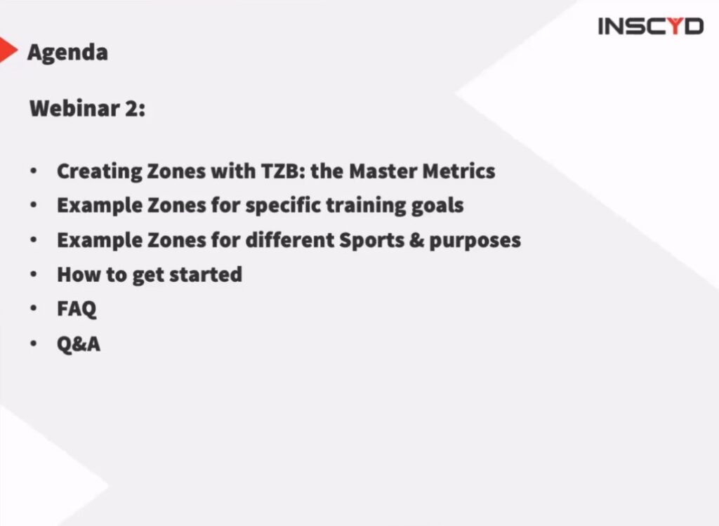 Training Zones and Training Zone Builder - part 2