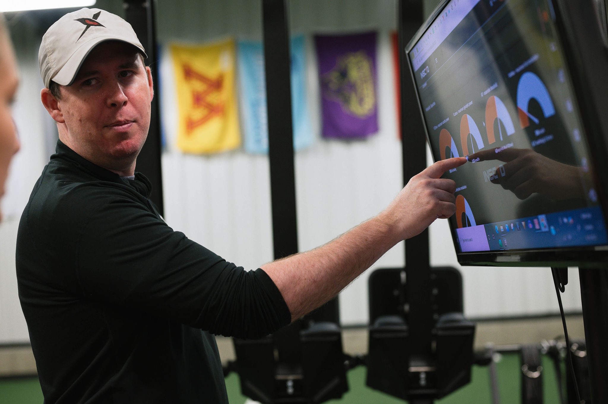 Track and Field coach Ben Tilus using INSCYD