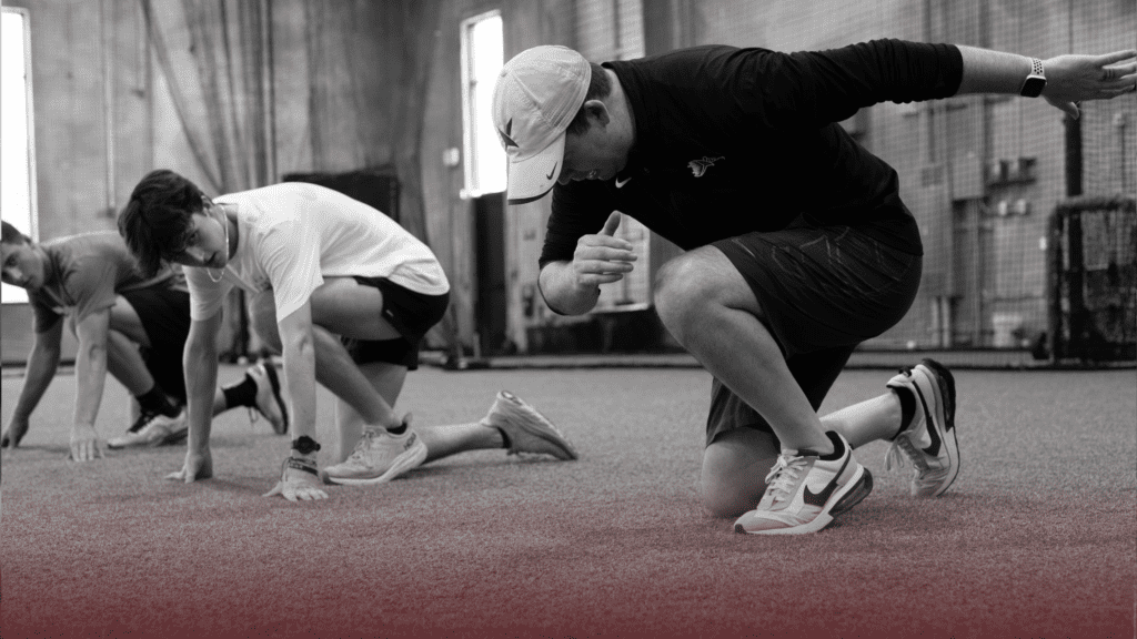 Ben Tilus coach different athletes