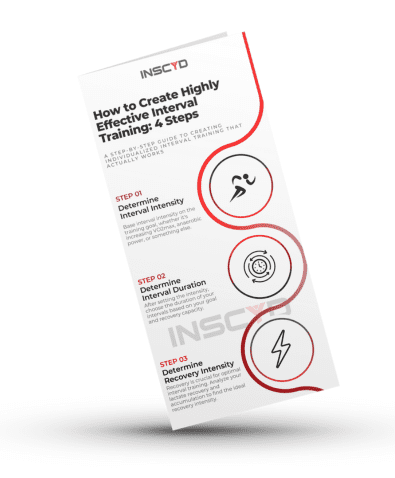 How to create interval training infographic