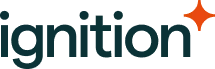 Ignition logo with a small red star symbol.