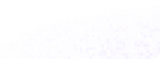 Purple and blue pixelated pattern on black background with varying grid shapes and scattered irregularities.