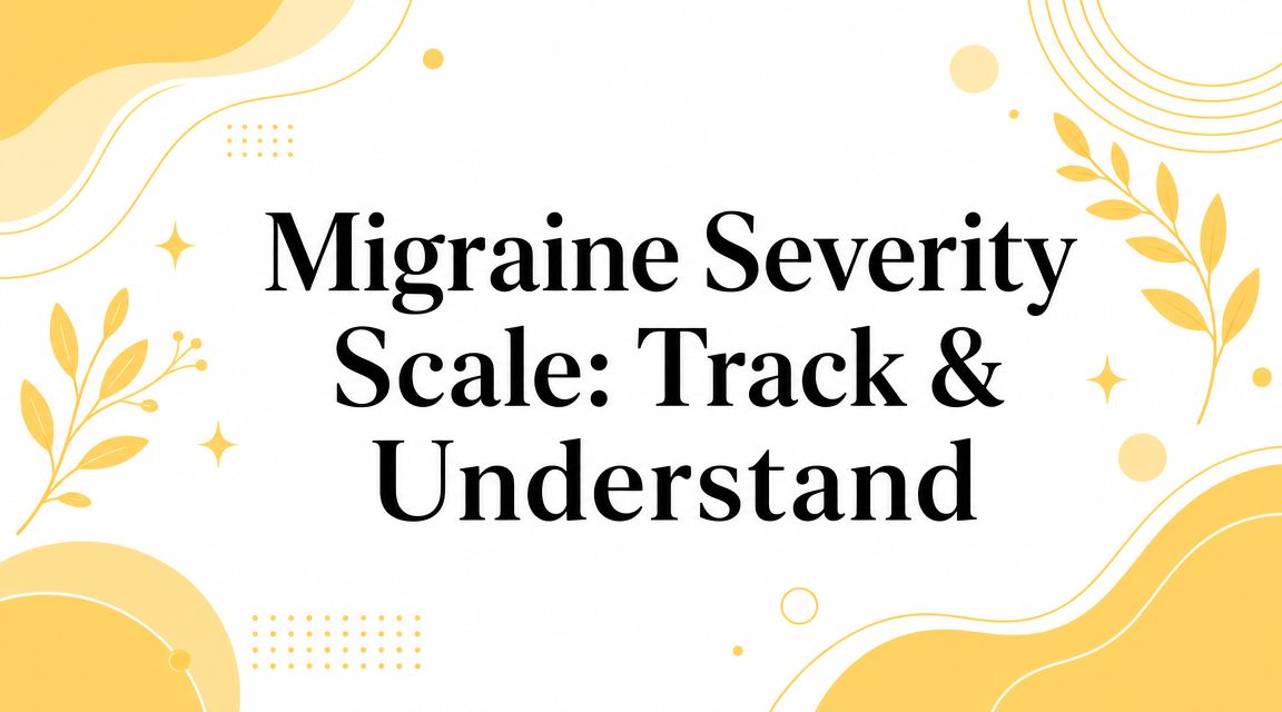 Migraine Severity Scale: Track & Understand
