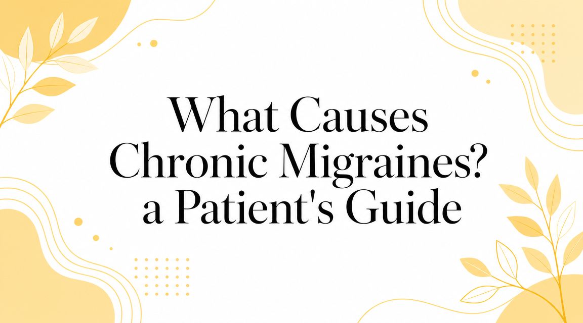 What Causes Chronic Migraines? a Patient's Guide