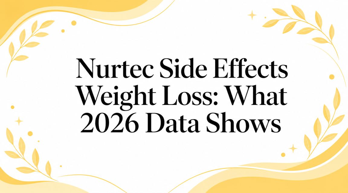 Nurtec Side Effects Weight Loss: What 2026 Data Shows