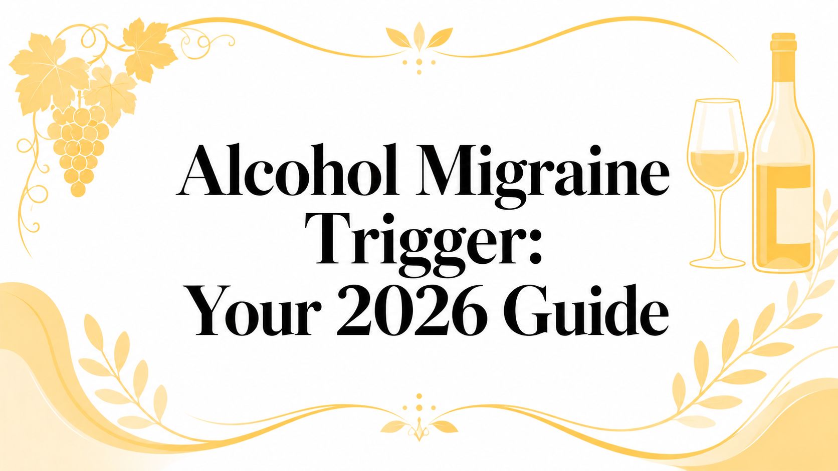Alcohol Migraine Trigger: Your 2026 Guide