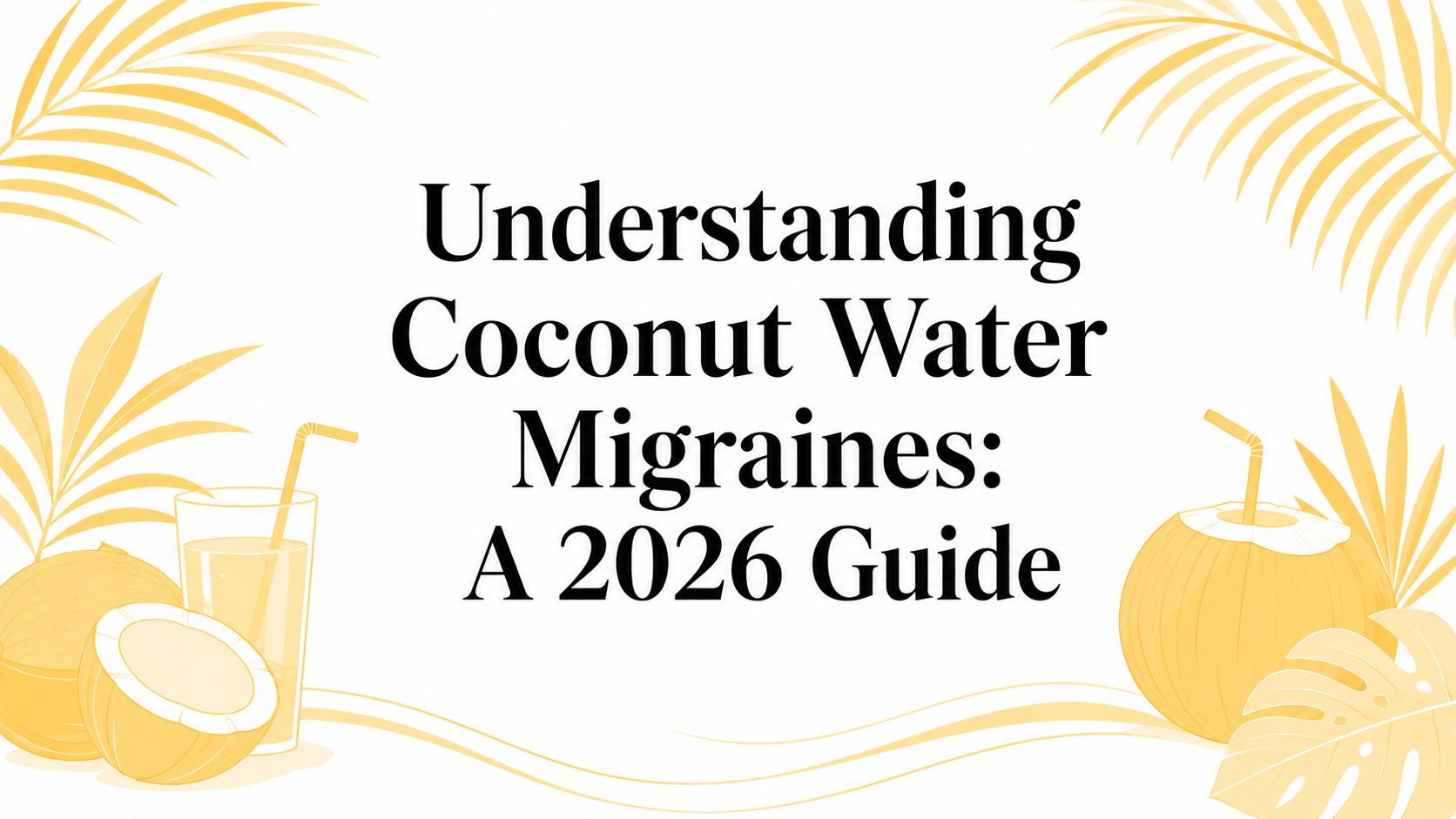Understanding Coconut Water Migraines: A 2026 Guide