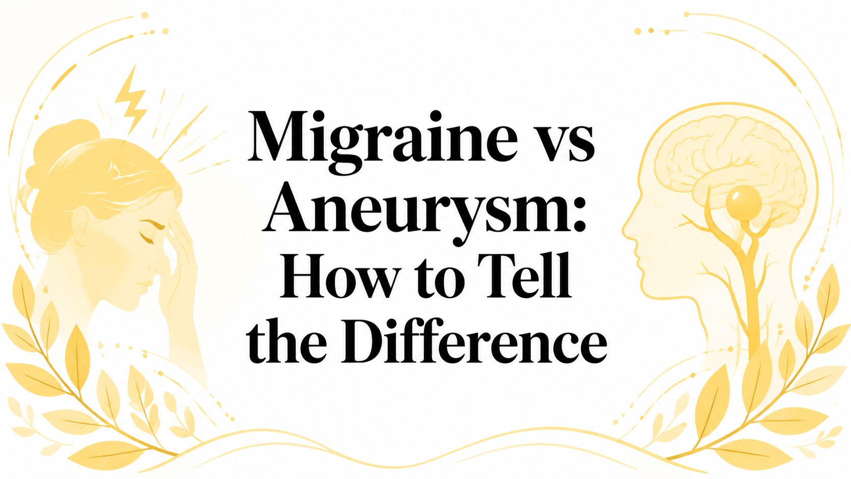 Migraine vs Aneurysm: How to Tell the Difference
