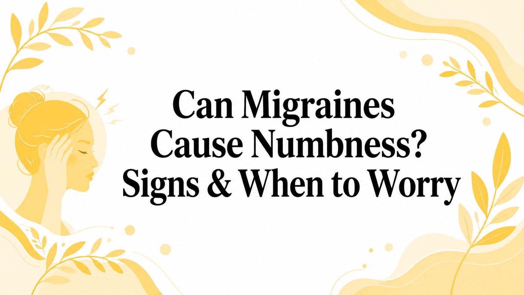 Can Migraines Cause Numbness? Signs & When to Worry