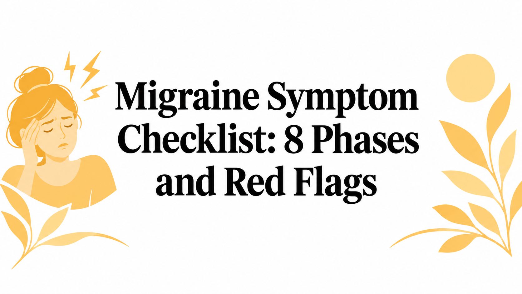 Migraine Symptom Checklist: 8 Phases and Red Flags