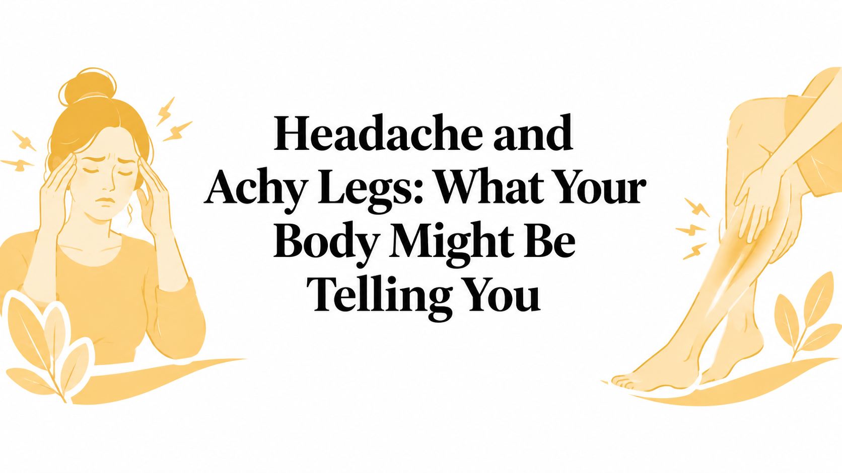 Headache and Achy Legs: What Your Body Might Be Telling You