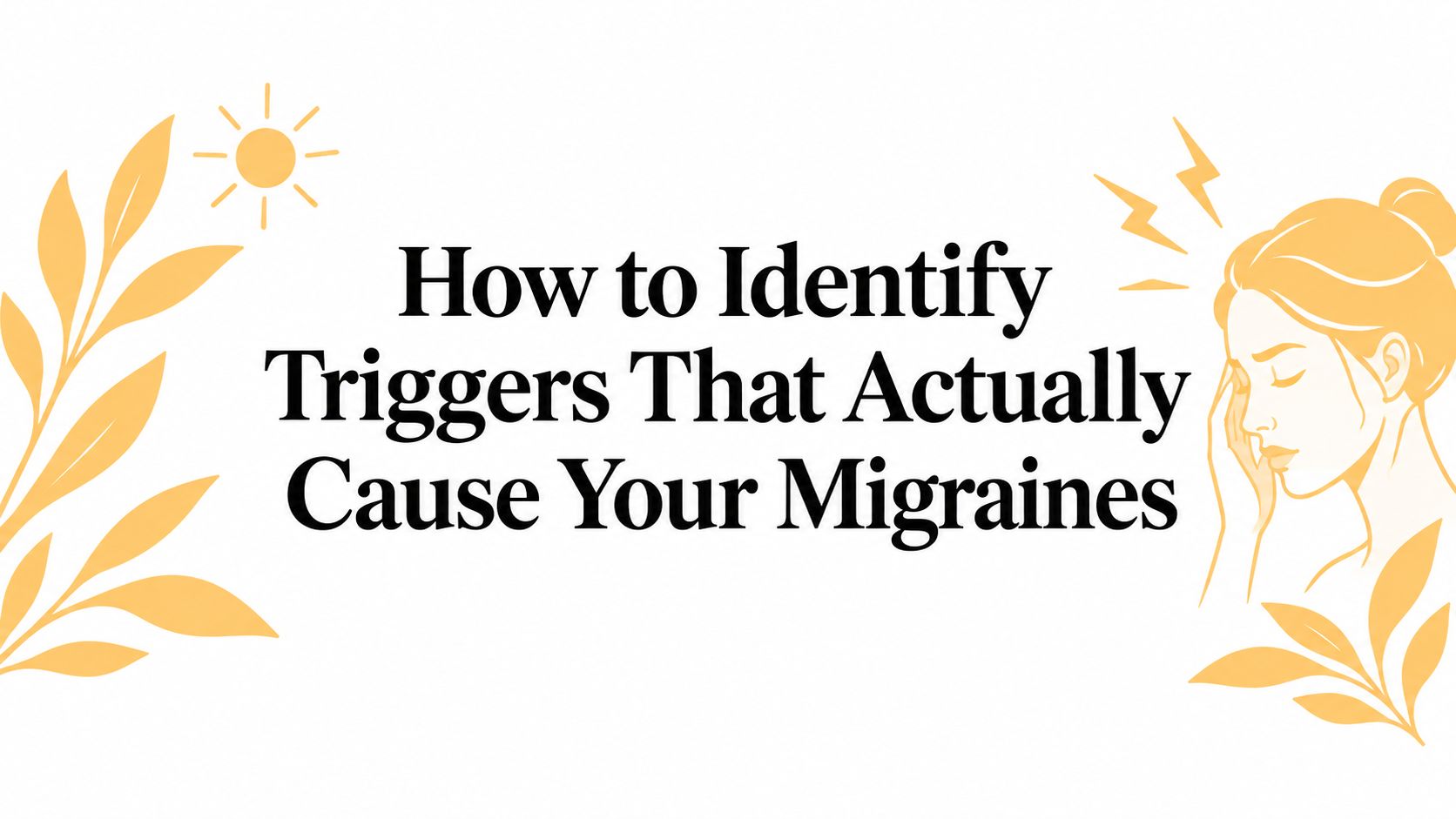 How to Identify Triggers That Actually Cause Your Migraines