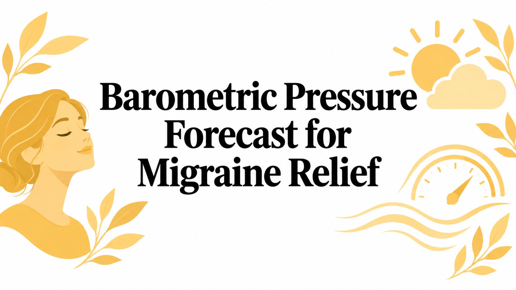 Barometric Pressure Forecast for Migraine Relief