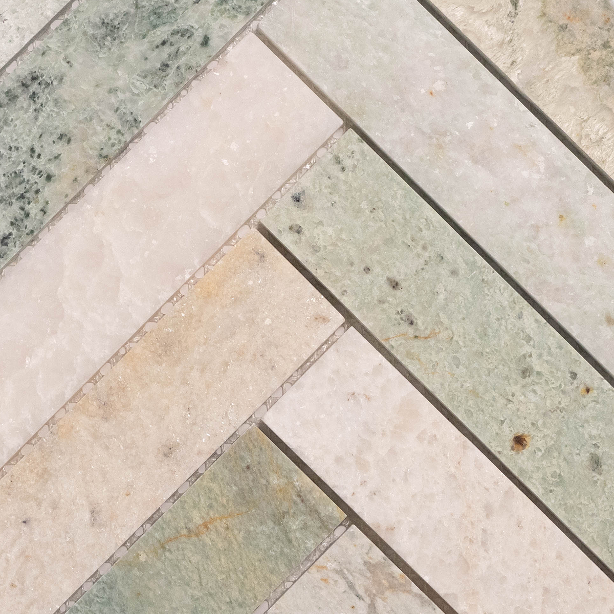 Dune Herringbone Ming Green