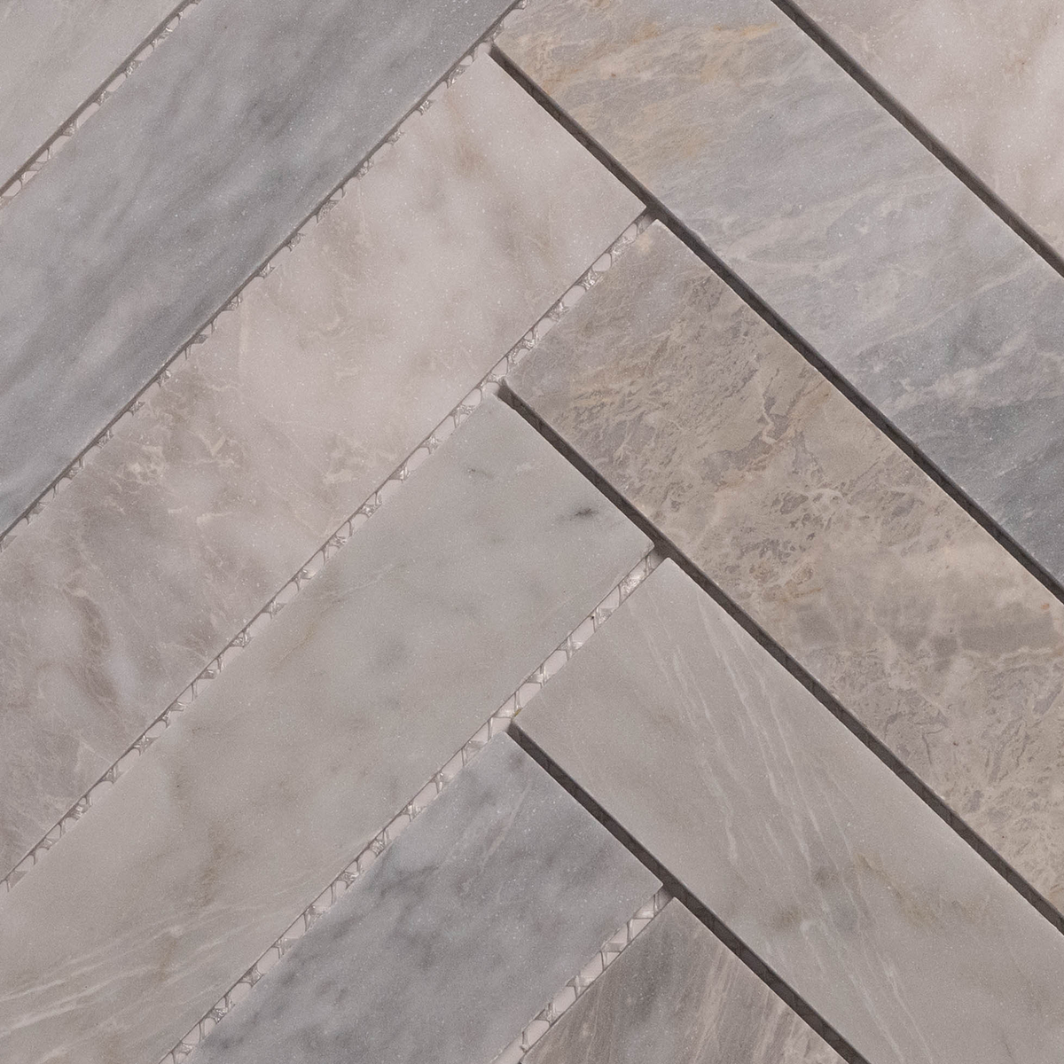 Dune Herringbone Blue Sandstone