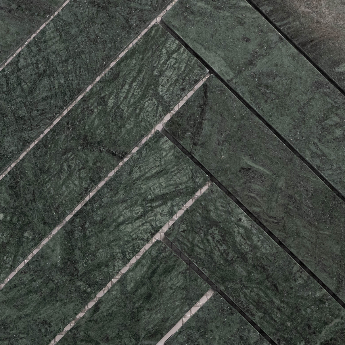 Dune Herringbone Indian Green