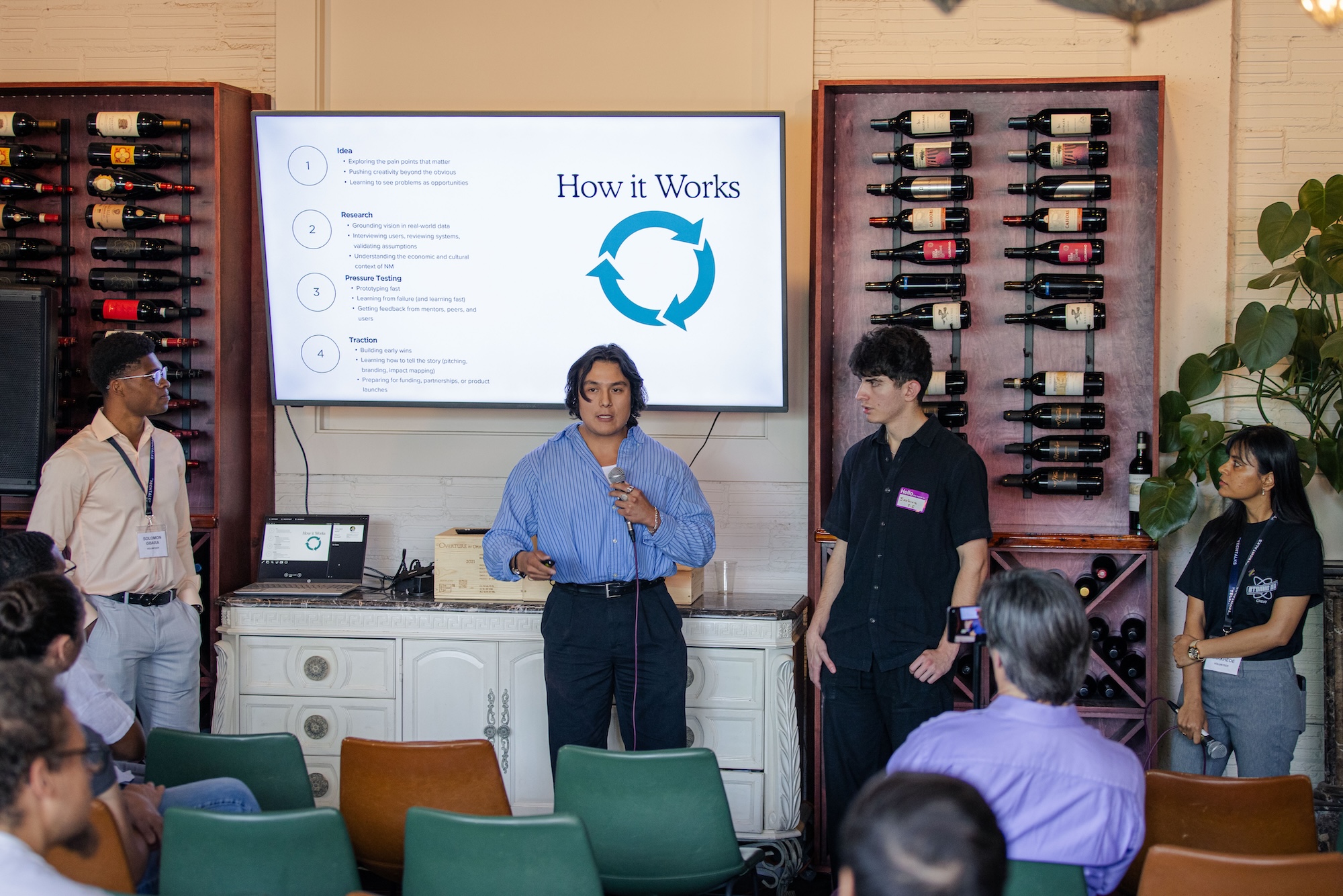 image of an educational seminar (for an insurance agency & company)