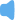 Blue speaker volume icon