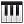 Piano keyboard emoji icon