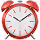 Red alarm clock emoji icon