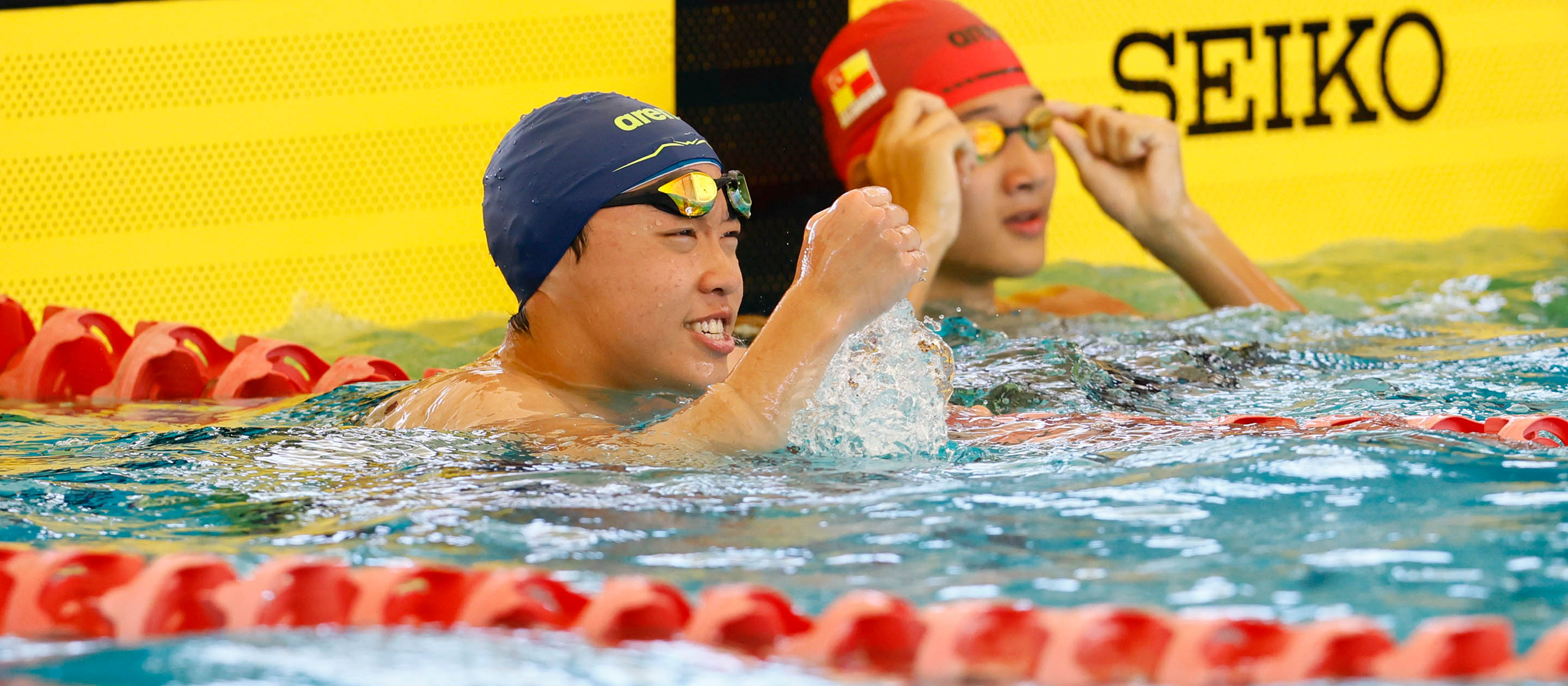THE UPSET: JIWOO JUNG STUNS THE FAVOURITE AND BREAKS A MEET RECORD IN THE 50M FLY
