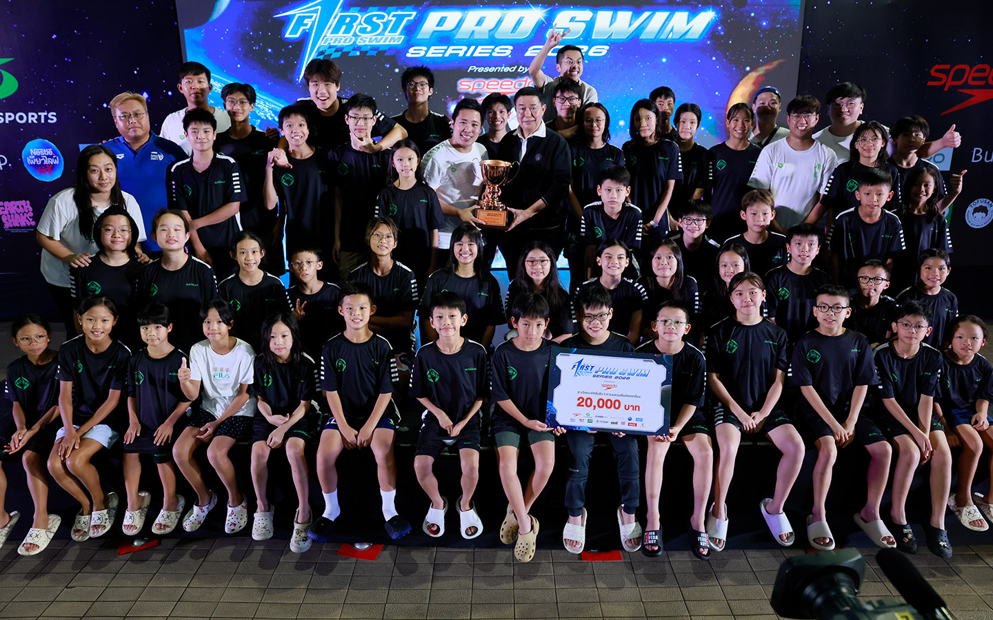 HVA Swim Team at the F1RST Pro Swim Series 2026