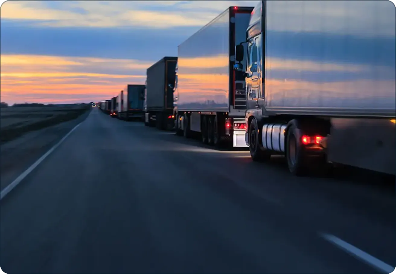 Distributor moving boxed products through a distribution center