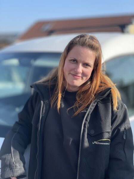 Jeanette Andersen, ejendomsservice hos Laros A/S