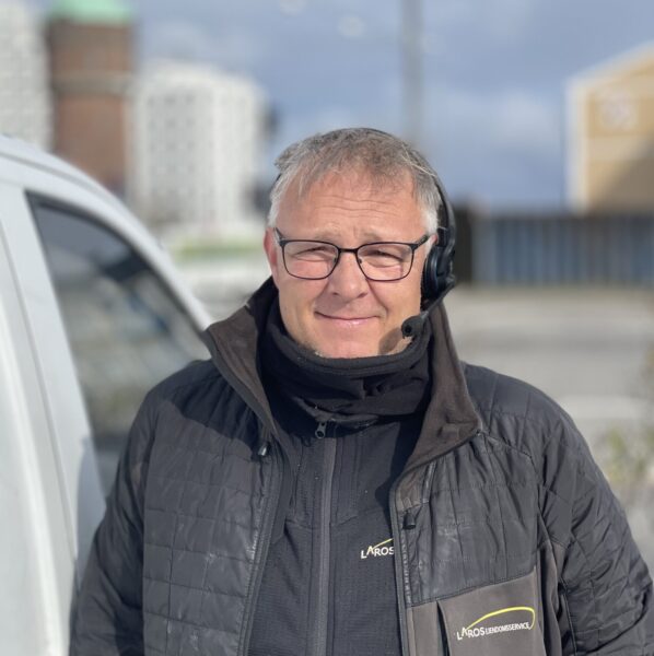 Kim Rou Pedersen, ejendomsservice hos Laros A/S