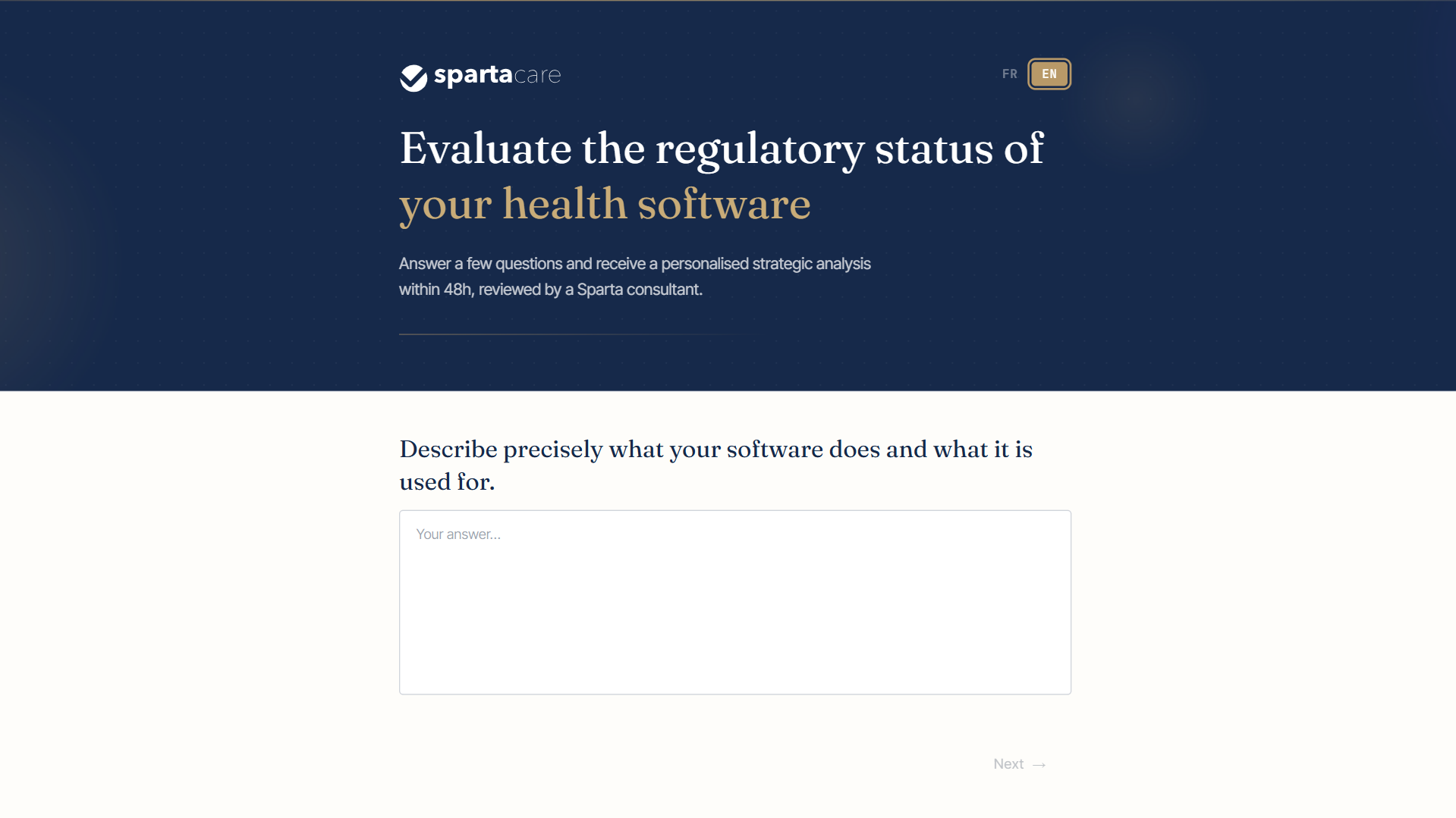 Regulatory assessment preview