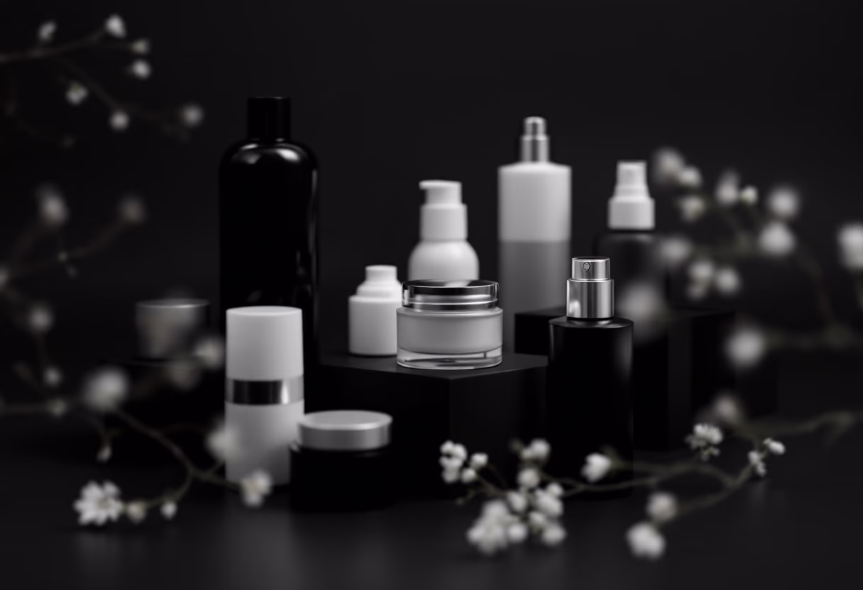 image of skincare products (for a pharmacy)