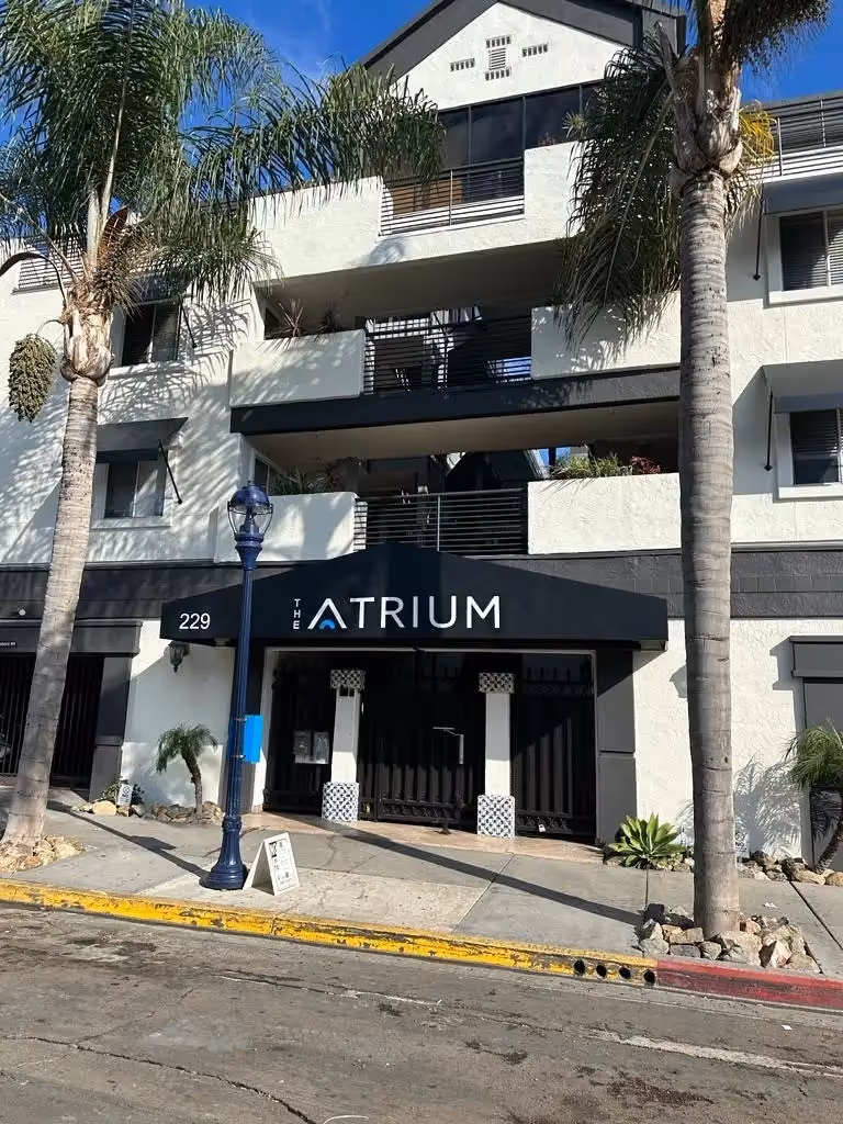 Entrance to Atrium