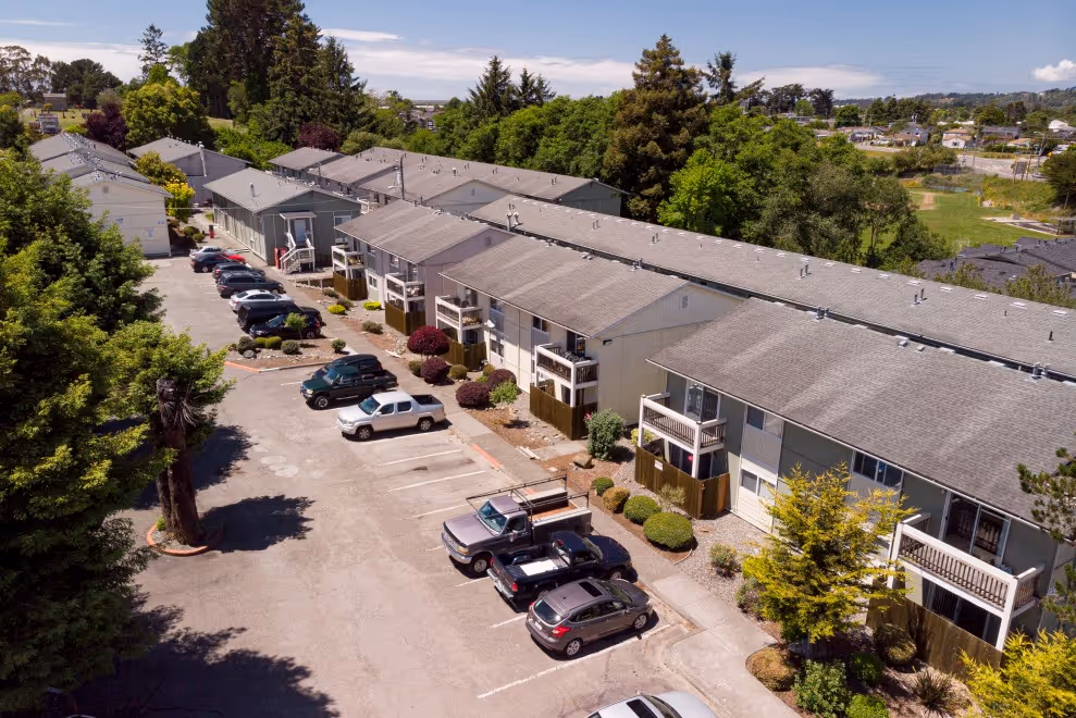 Birds eye view of exterior