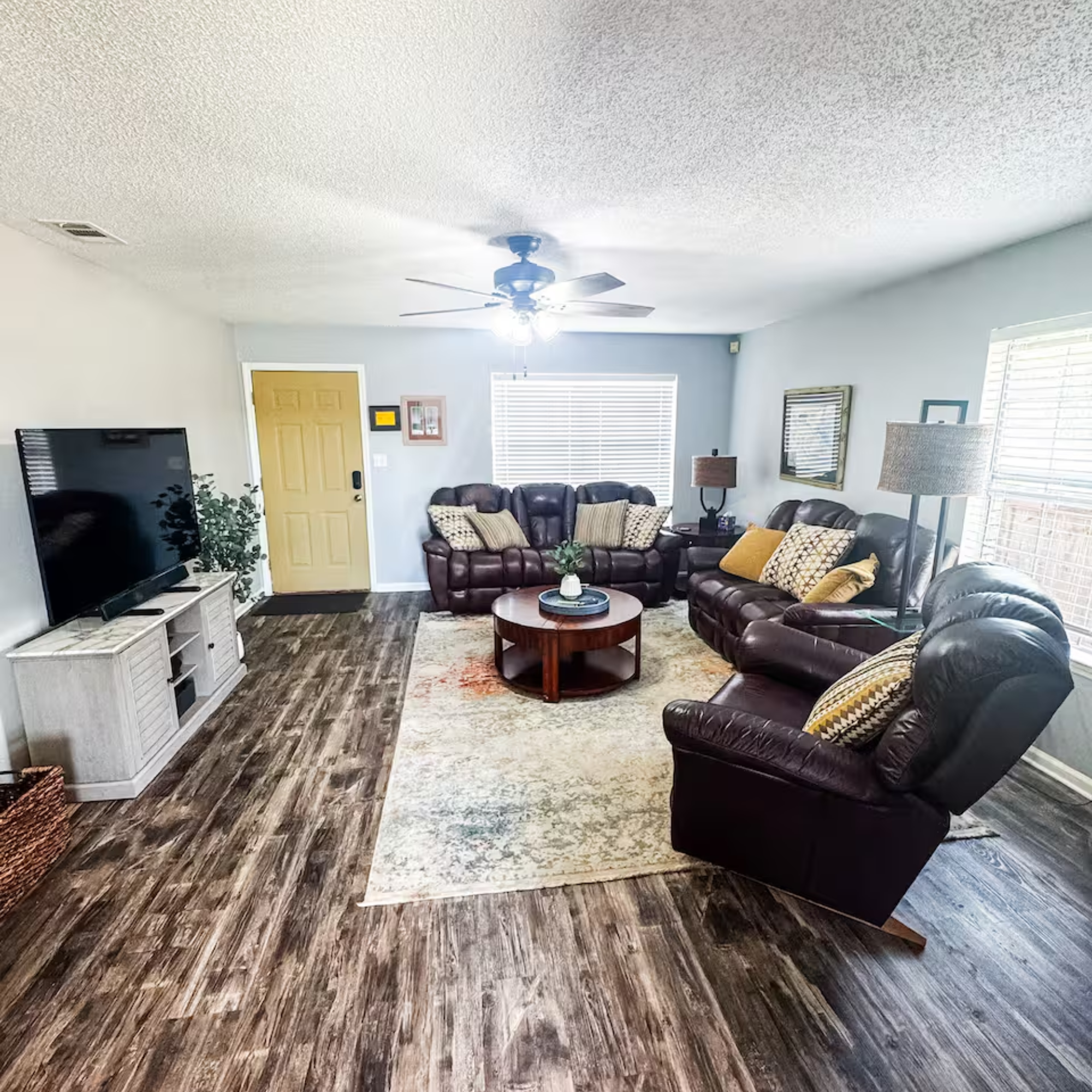 background image: river through a meadow