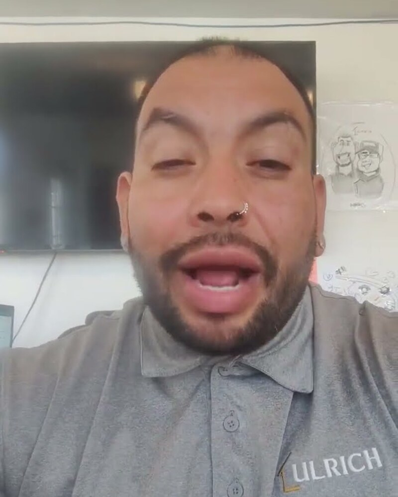 Albert Ornelas, Sales Rep at Ulrich Lifestyle, in his SalesAsk customer video
