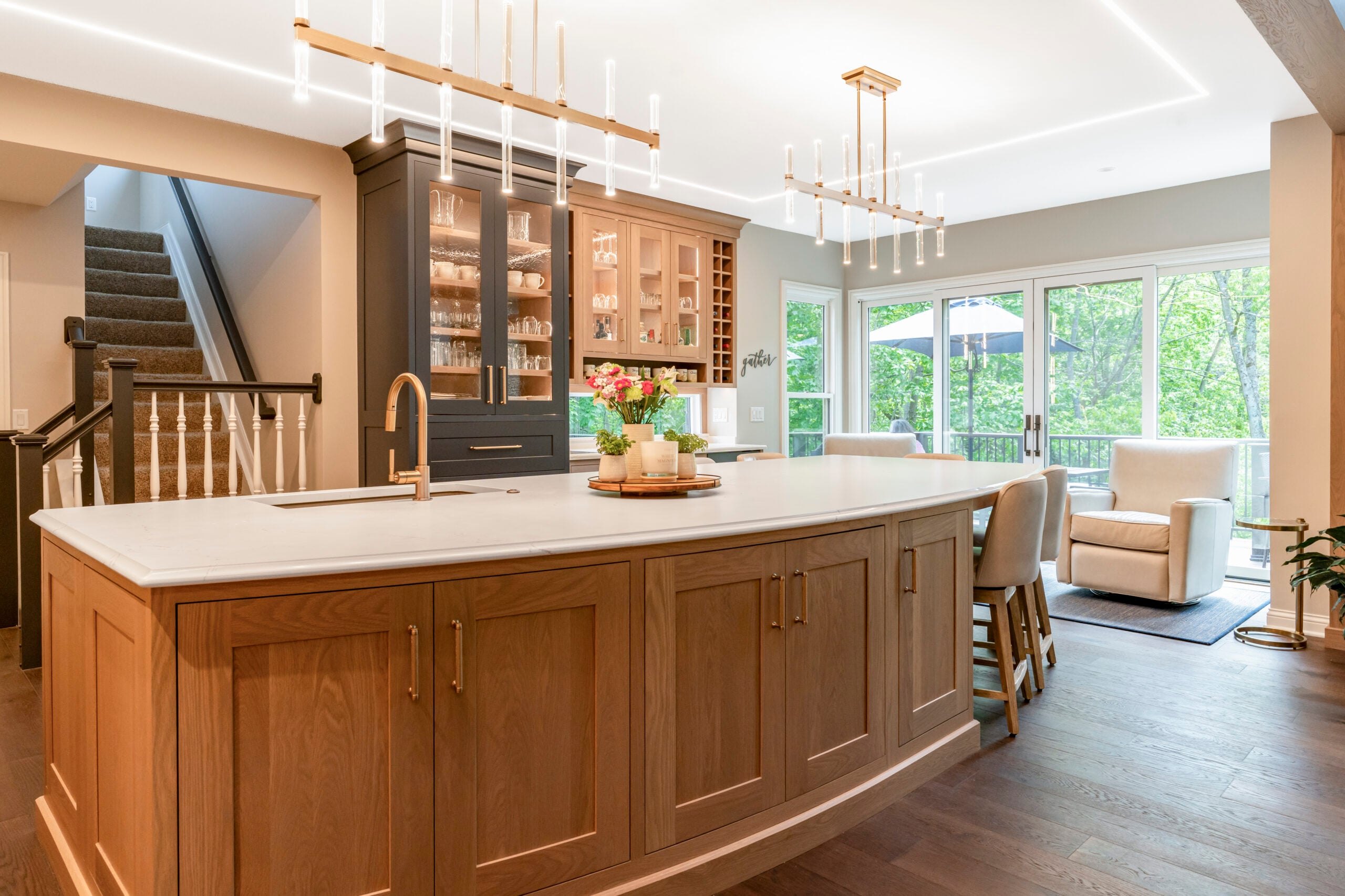 Kitchen remodel by J.S. Brown & Co. in Powell, Ohio