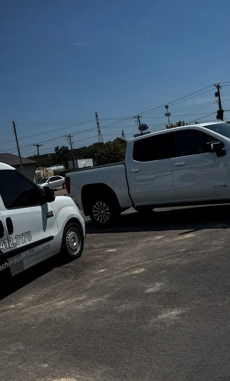 High Shine mobile interior detailing van