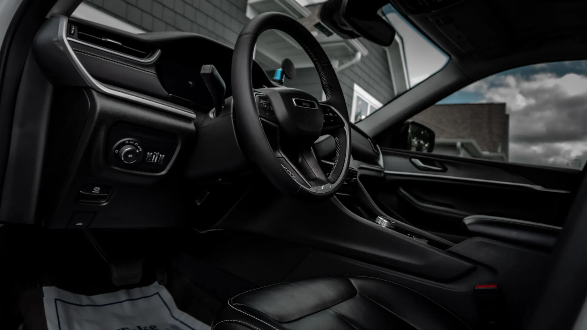 Premium interior car detailing in Shakopee, MN — deep-cleaned Jeep interior by High Shine Detailing