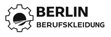 Logo mit Zahnradsymbol und Text Berlin Maschinenbau in Schwarz.