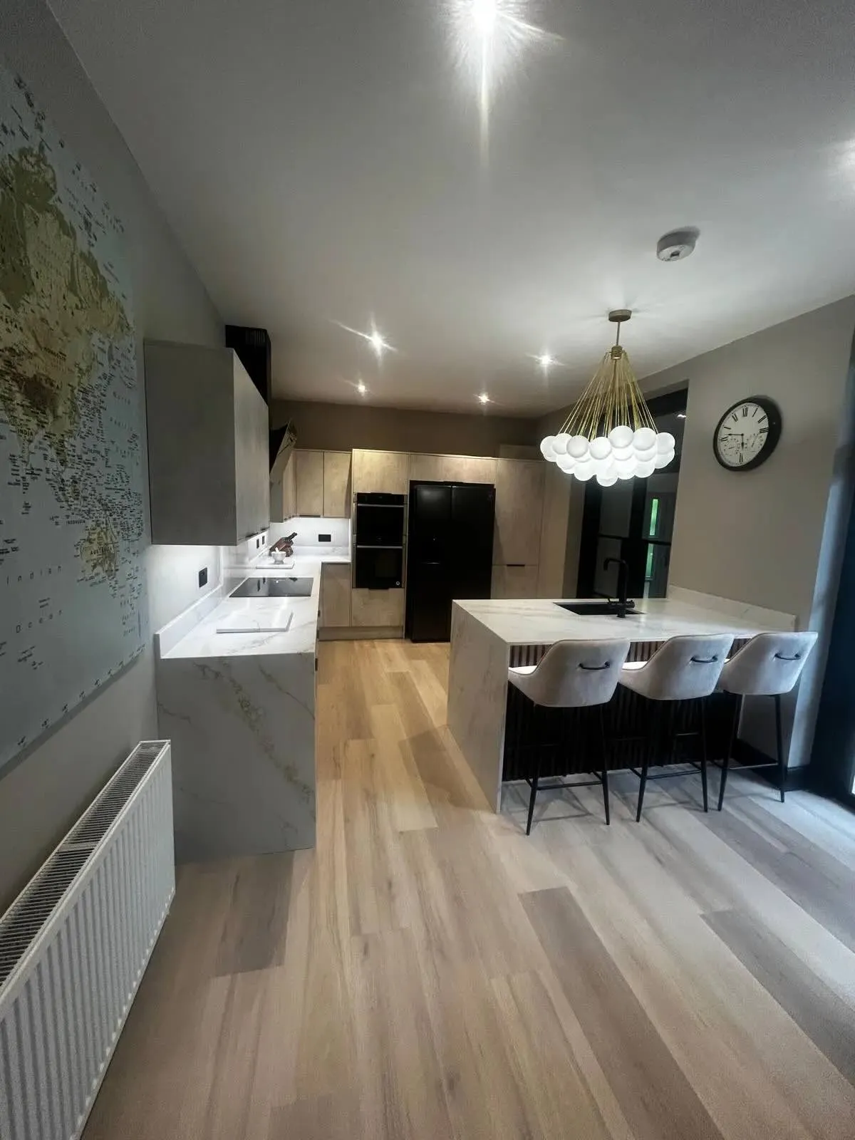 image of detailed room redesign process