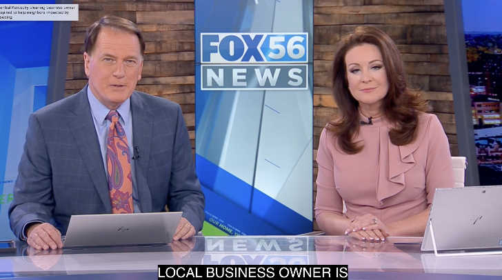 Careful Cleaning featured on Fox 56 News