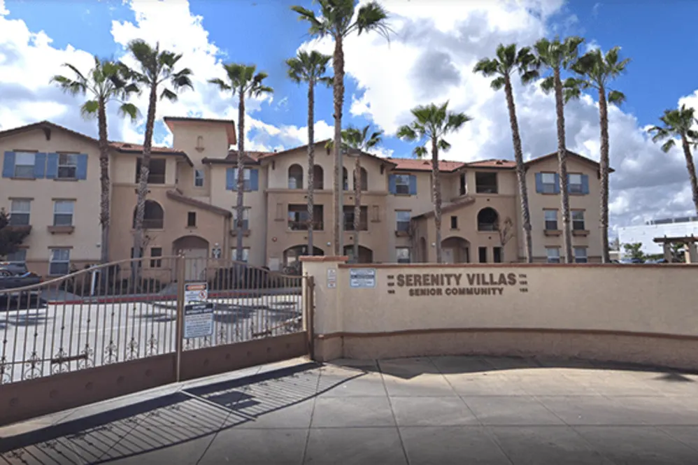 Exterior of apartments