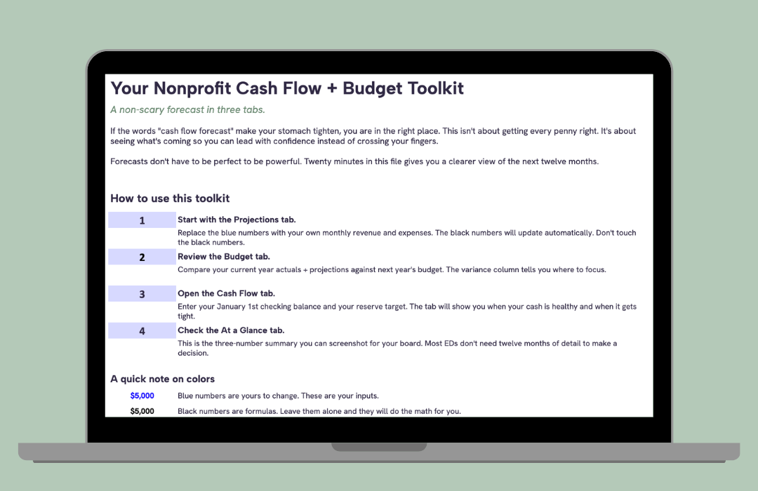 Prosper Learning Co program workbook and teaching materials