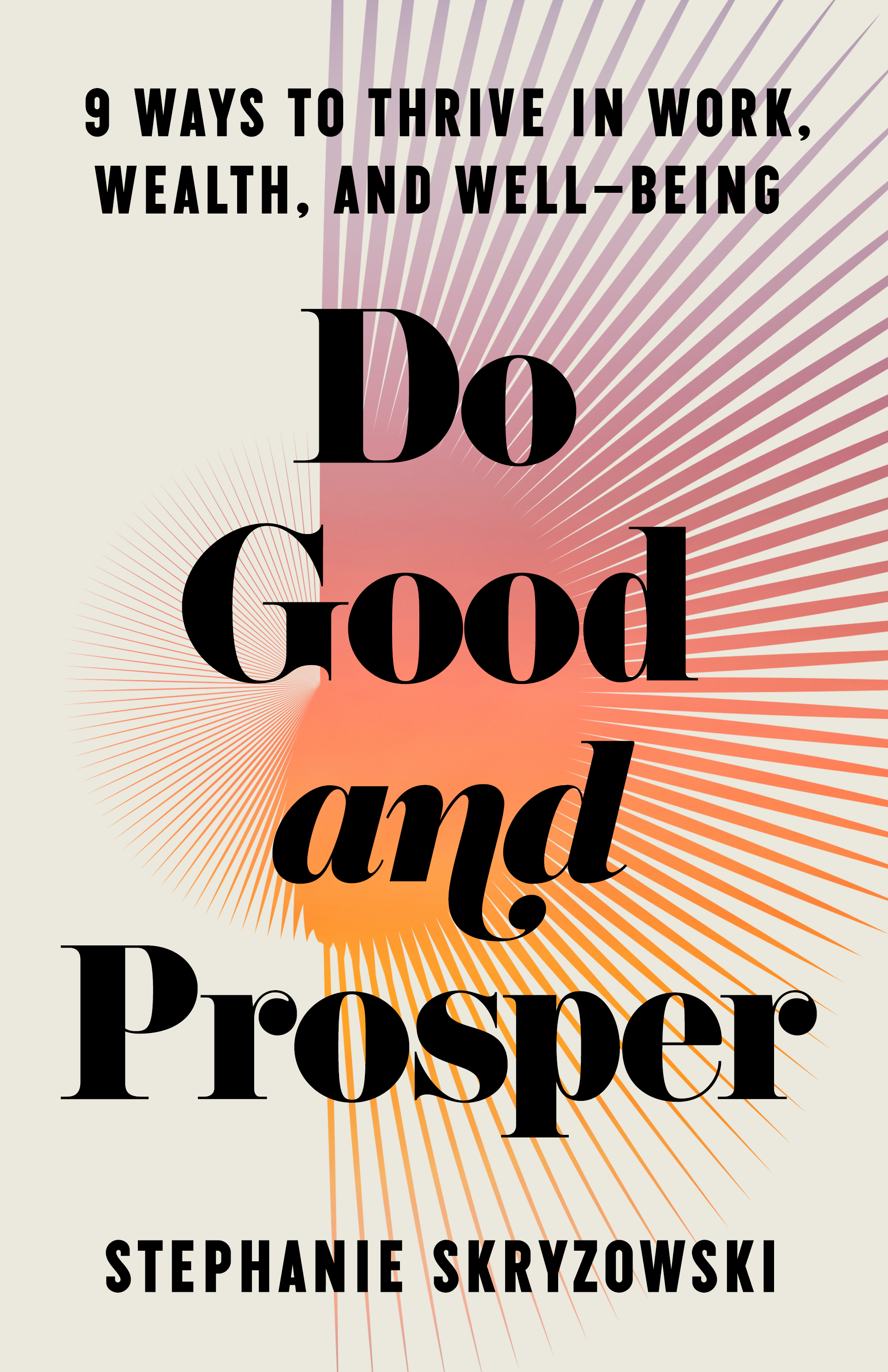 Do Good and Prosper book cover by Stephanie Skryzowski