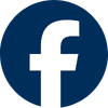 Facebook social media platform logo icon.