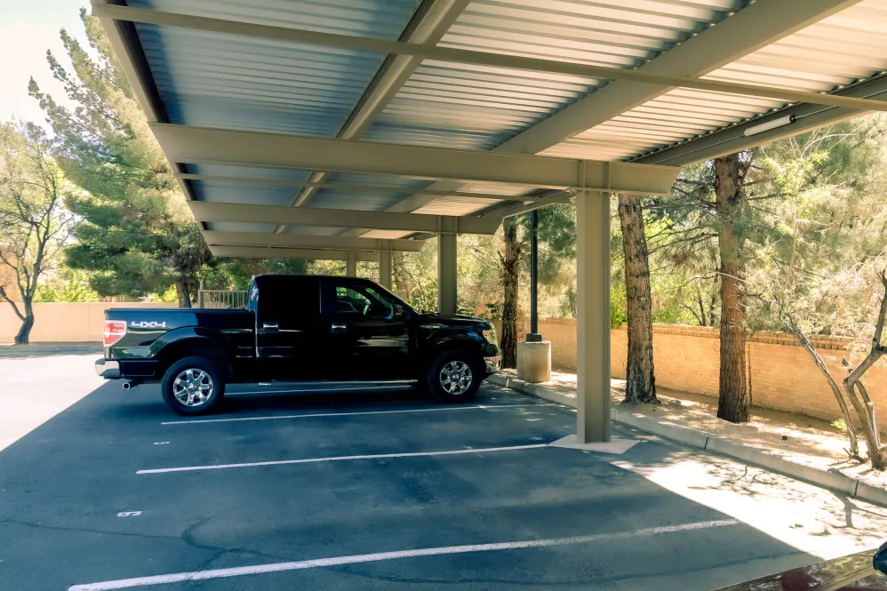 Covered parking