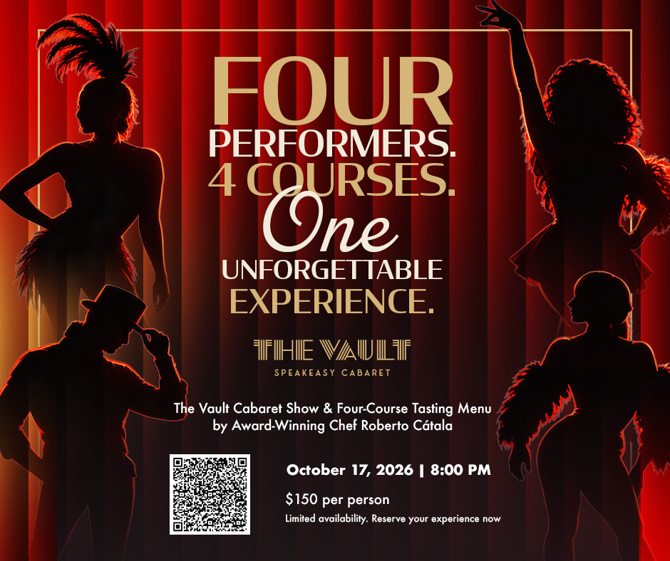 Imagen de The Vault Cabaret: Four Performers. Four Courses.