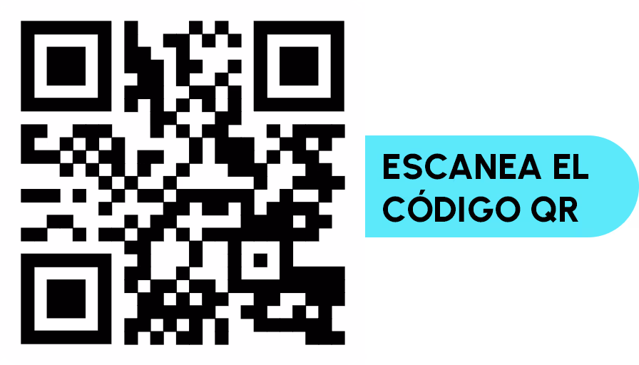 Código QR que invita a descargar la App de pagos Mi Clip