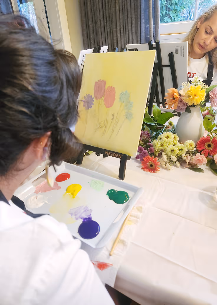 Paint & Sip | Creative Celebrations | Newcastle |  The Ellen Grace Atelier