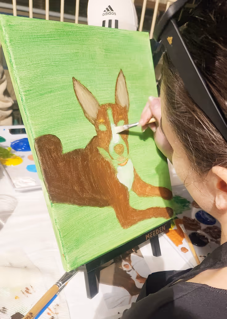 Paint & Sip | Technique Training | Newcastle | The Ellen Grace Atelier